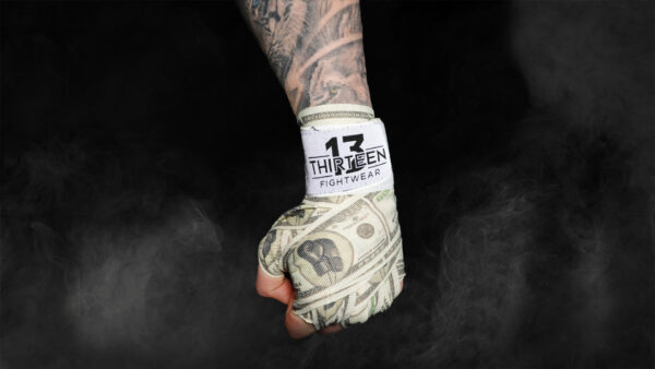 Thirteen Fightwear bandages nieuw label foto 2