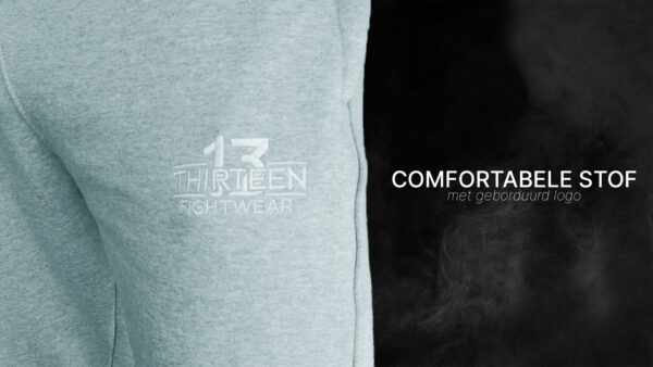 Broek thirteen fightwear logo foto