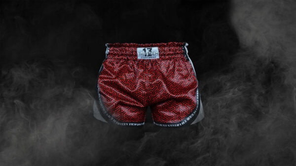 Thirteen fightwear shorts rood