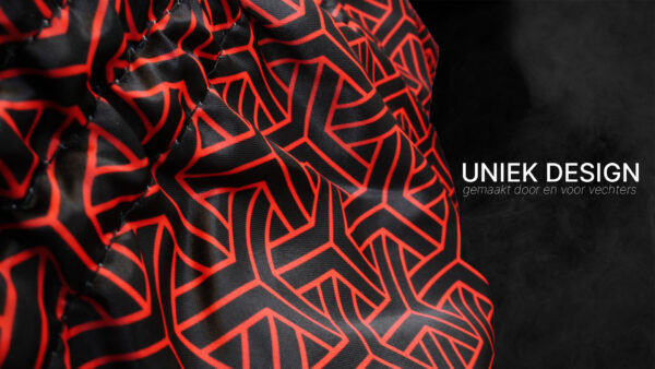 thirteen fightwear short rood uniek